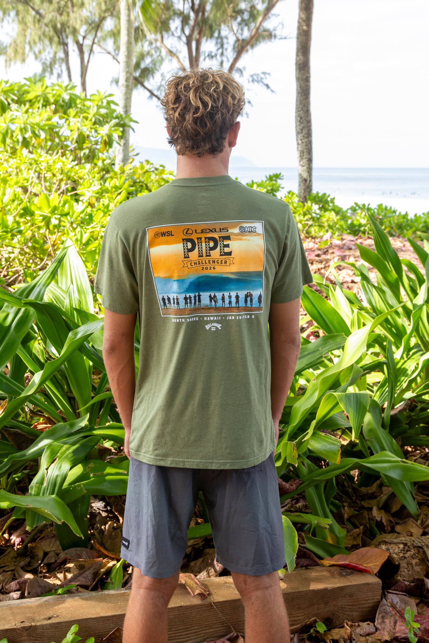 LEXUS PIPE CHALLENGER 2026 TEE - MILITARY HEATHER – Hawaiian