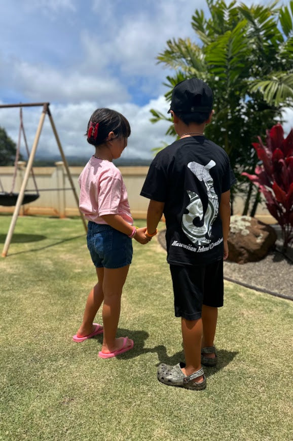 HIC KAILUA HOOK YOUTH TEE - BLACK