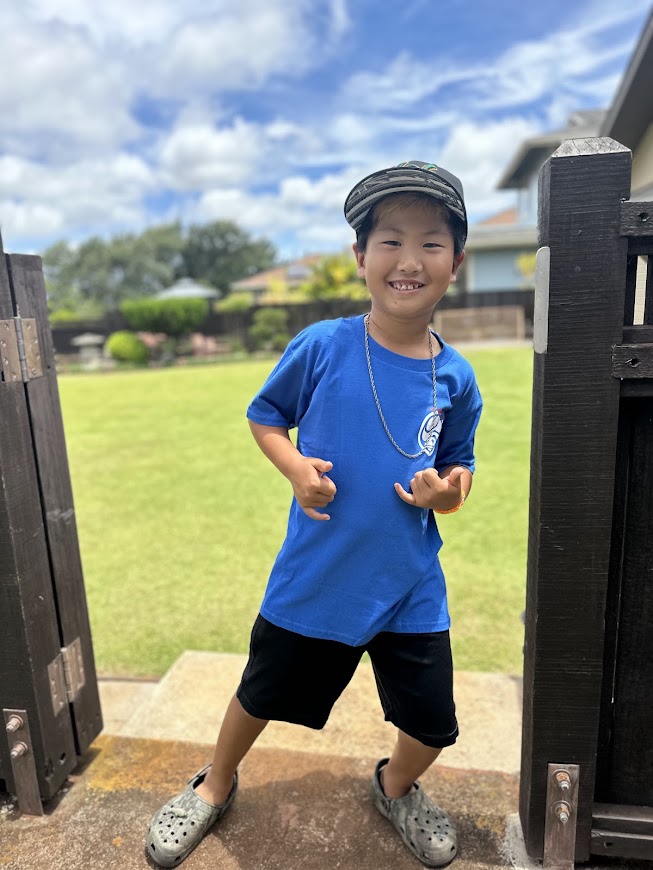 HIC SHAKA CHAIN YOUTH TEE - ROYAL