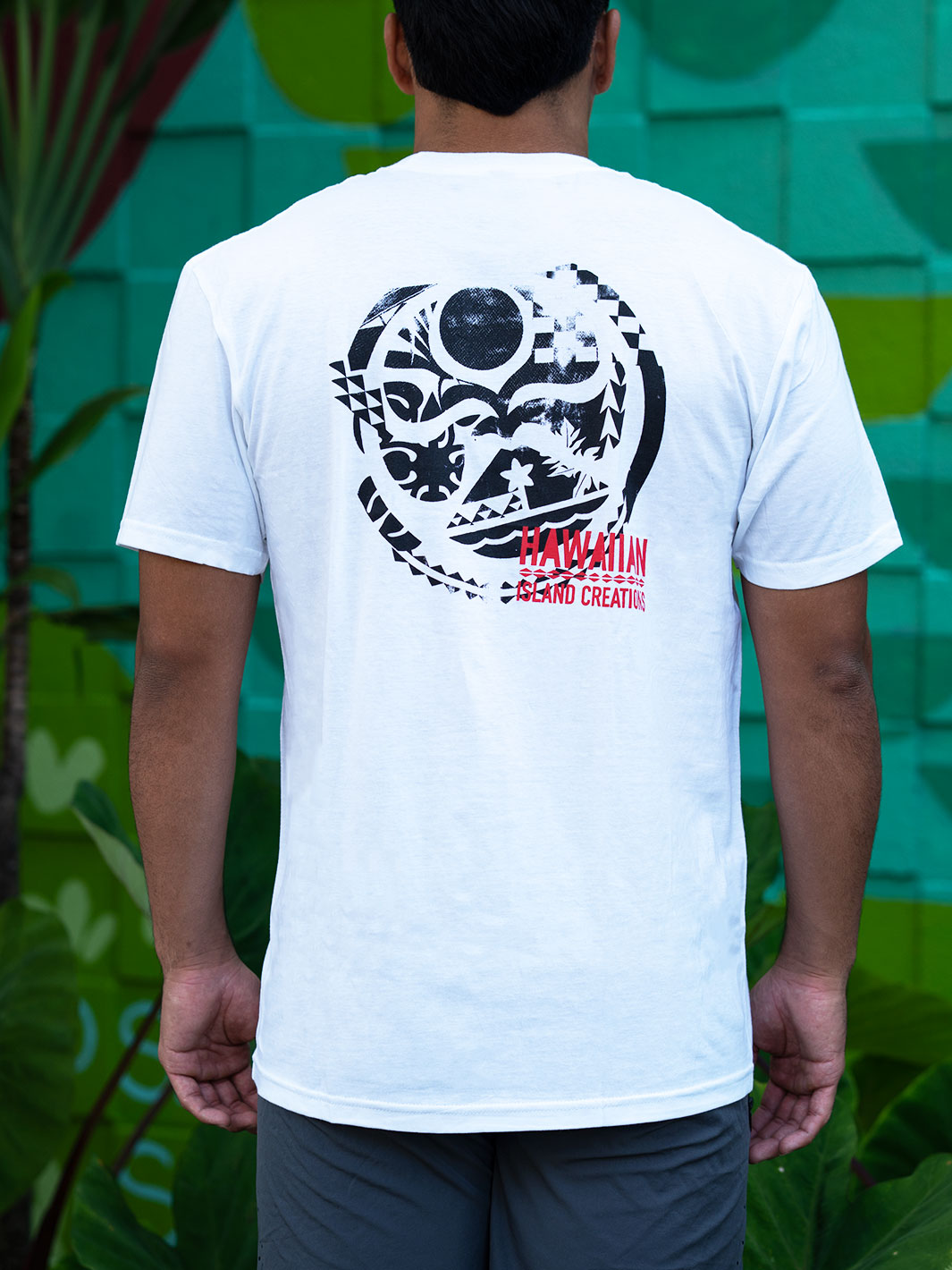 HIC IKAIKA DOT TEE - WHITE