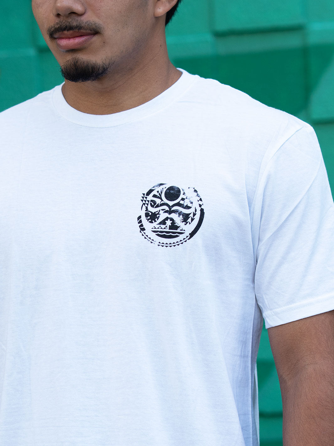 HIC IKAIKA DOT TEE - WHITE