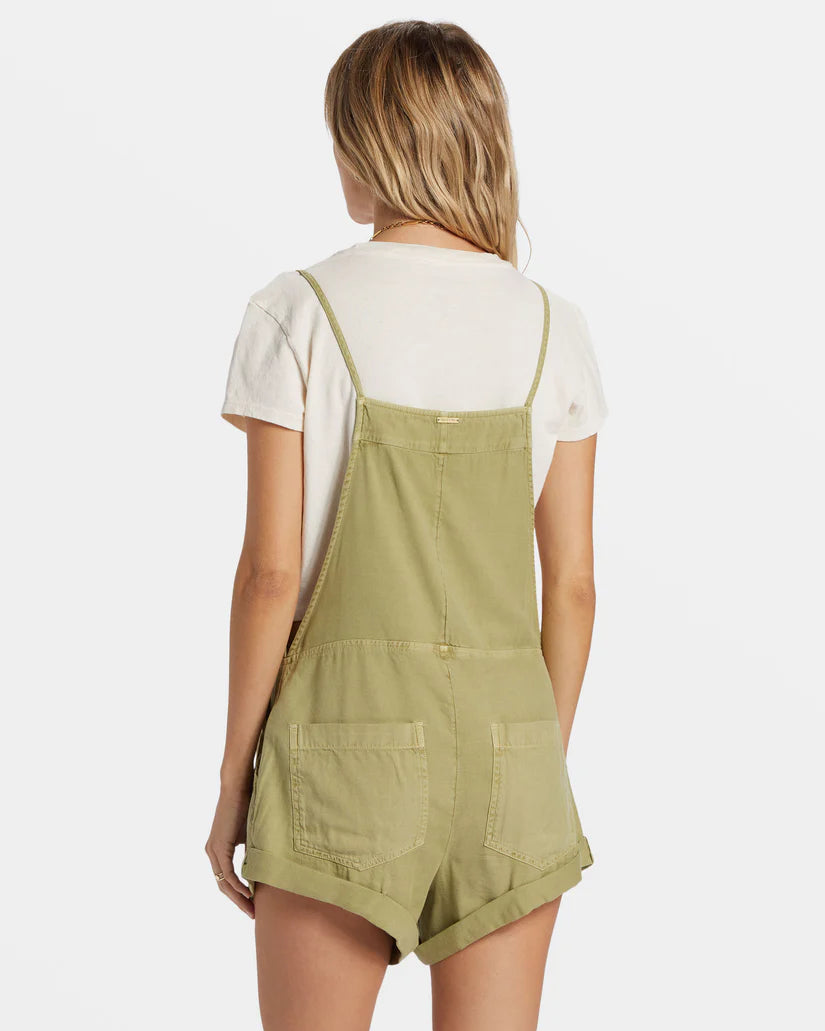 BILLABONG WILD PURSUIT OVERALL - AVOCADO GREEN