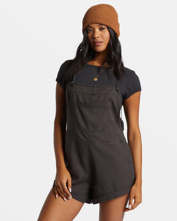 BILLABONG WILD PURSUIT OVERALL - OFF BLACK