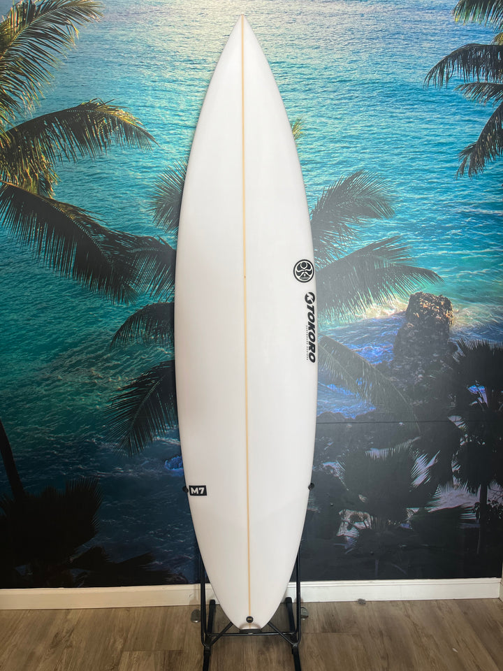 KERRY TOKORO 6`8" M7 ROUND PIN SURFBOARD KT 10369S