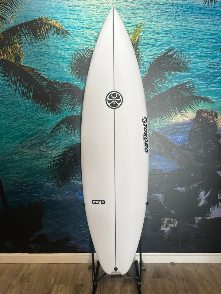KERRY TOKORO 5`10" MOJO FCSII SQUASH TAIL SURFBOARD KT 10524S