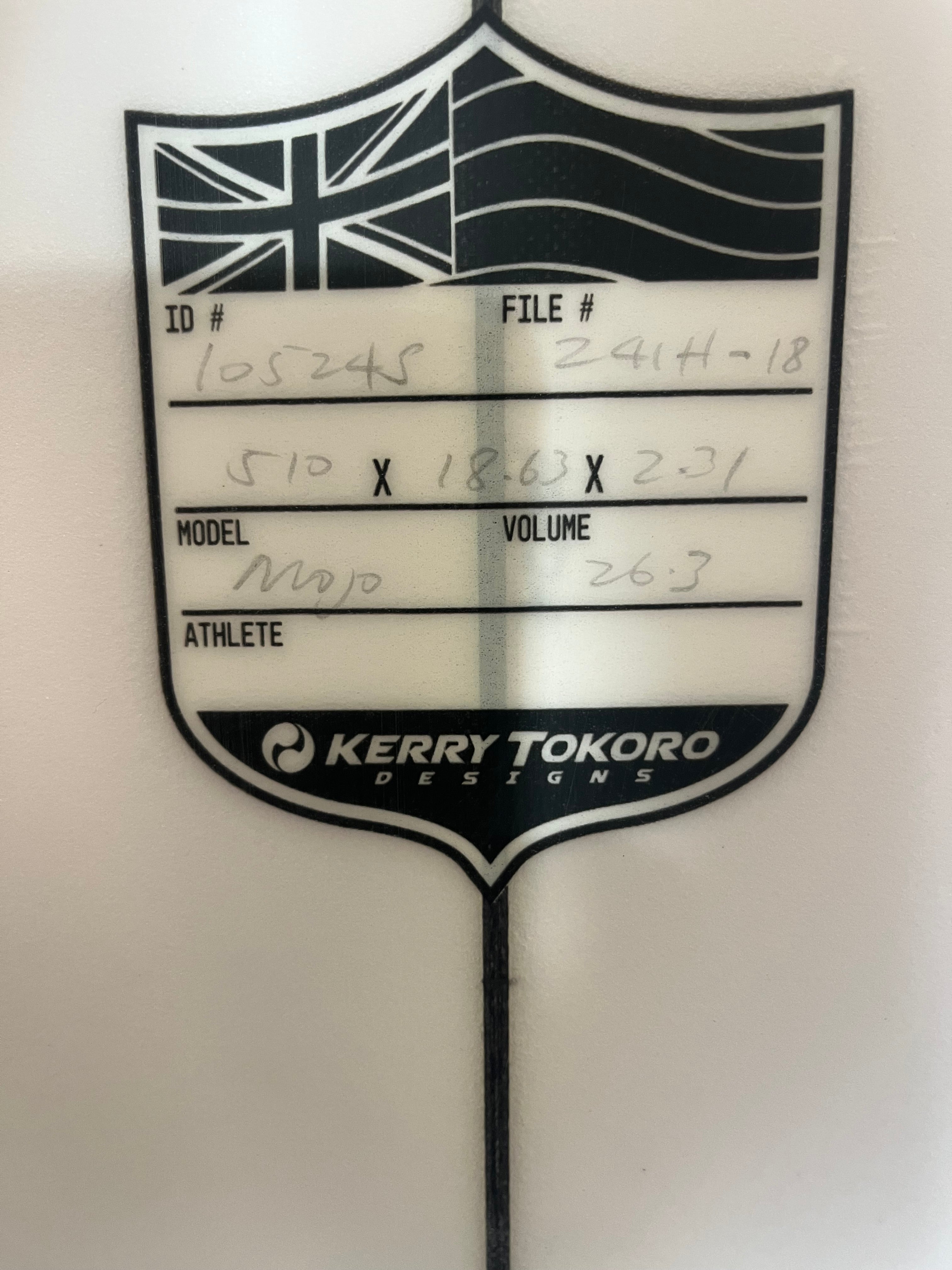 KERRY TOKORO 5`10