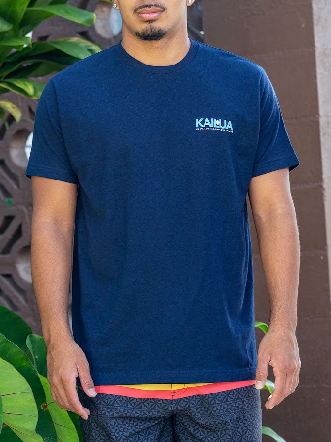 HIC KAILUA BORN TEE - NAVY