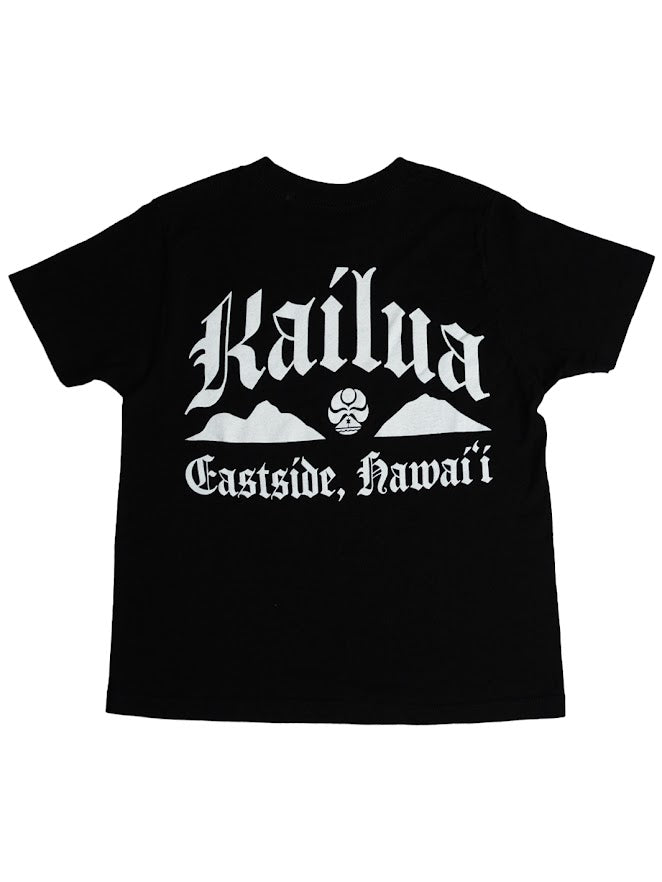 HIC KAILUA EASTSIDE YOUTH TEE - BLACK