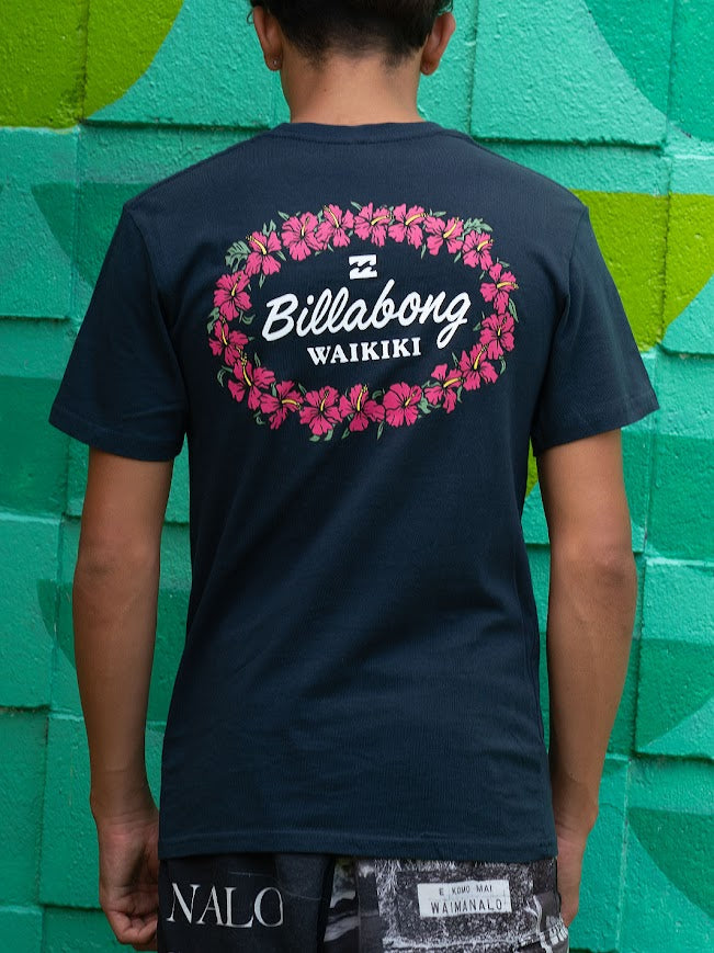 BILLABONG LEI TEE - NAVY
