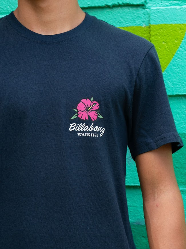 BILLABONG LEI TEE - NAVY