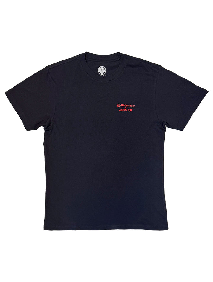 HIC THE WAVE AARON KAI YOUTH TEE - BLACK