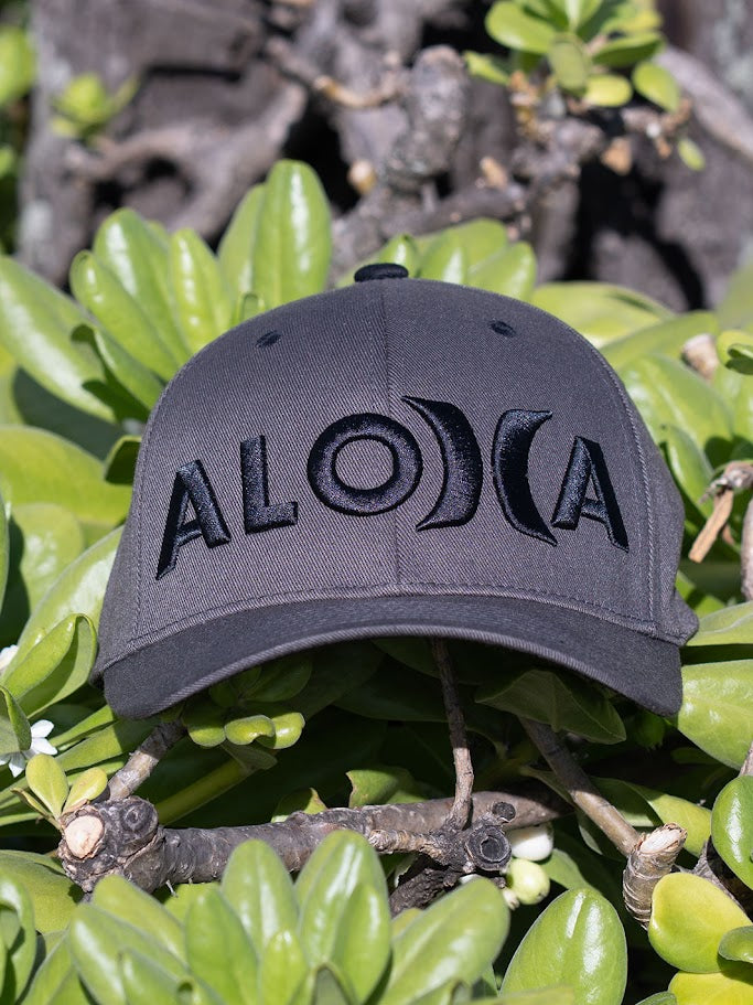 HURLEY ALOHA PERMACURVE FLEX HAT - CHARCOAL (021)