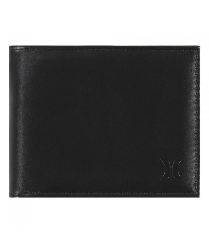 HURLEY ICON BIFOLD WALLET - BLACK