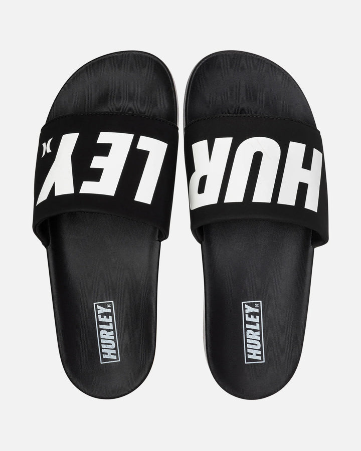 HURLEY FASTLANE SLIDE - BLACK