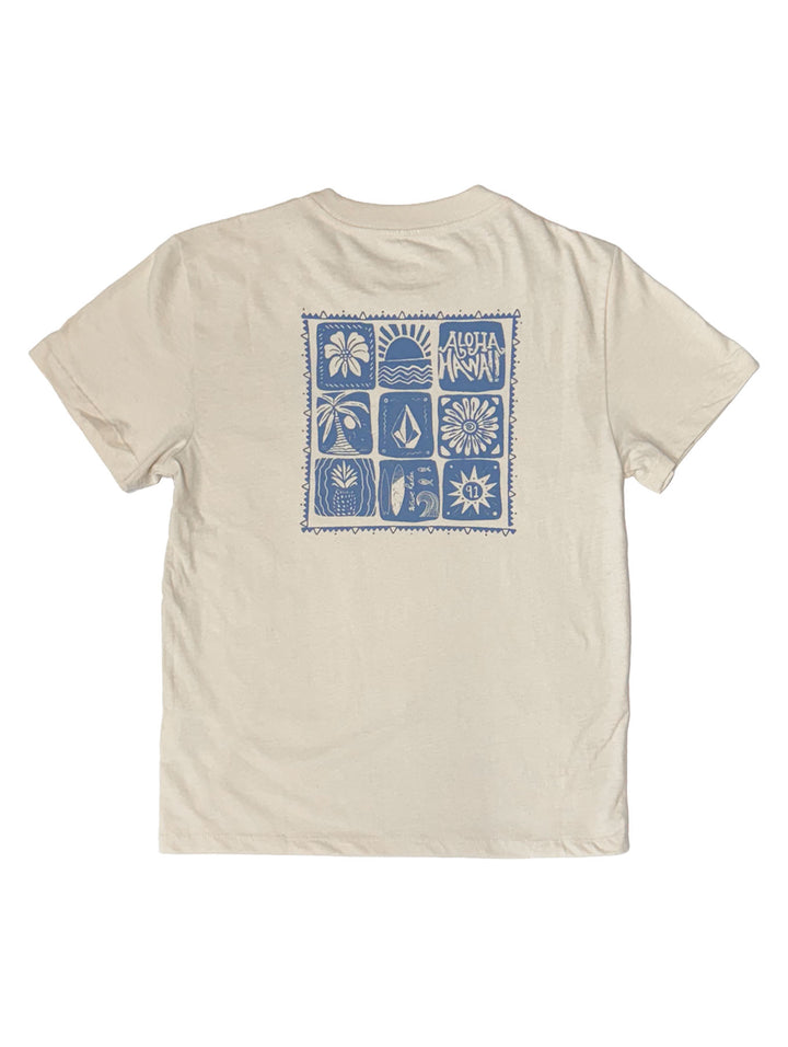 VOLCOM MAHALO CODE LOCK IT UP WOMENS TEE - VWH