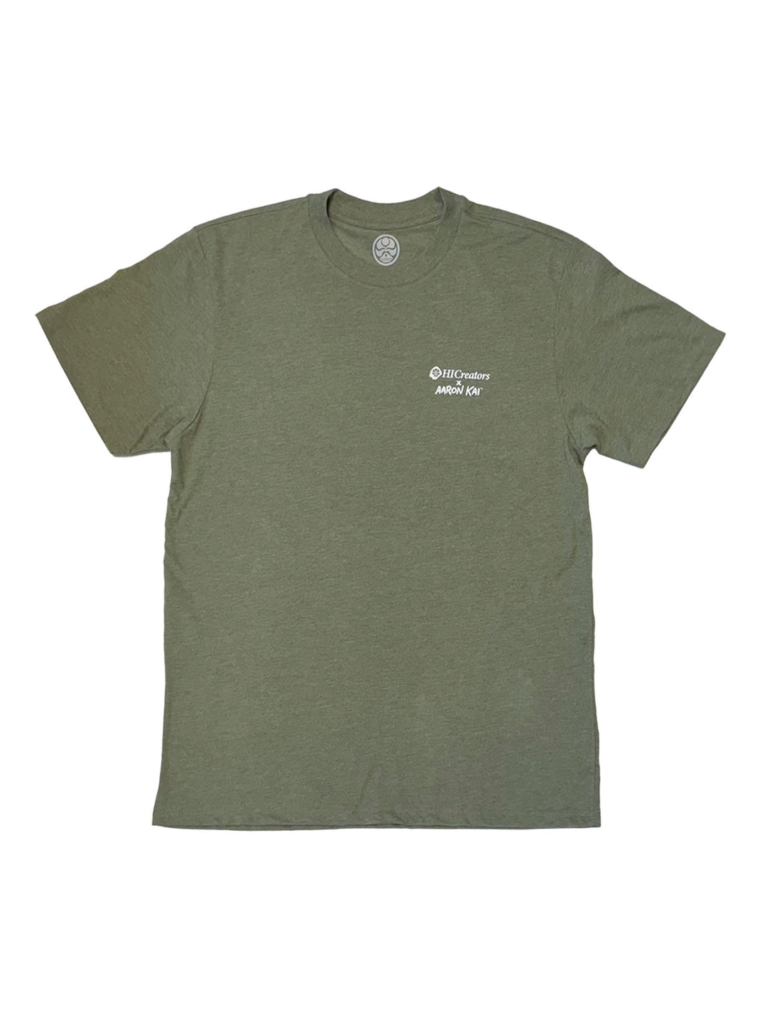 HIC MAUNA A WAKEA AARON KAI TEE - MILITARY HEATHER