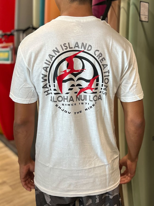 HIC IWA STAMP TEE - WHITE