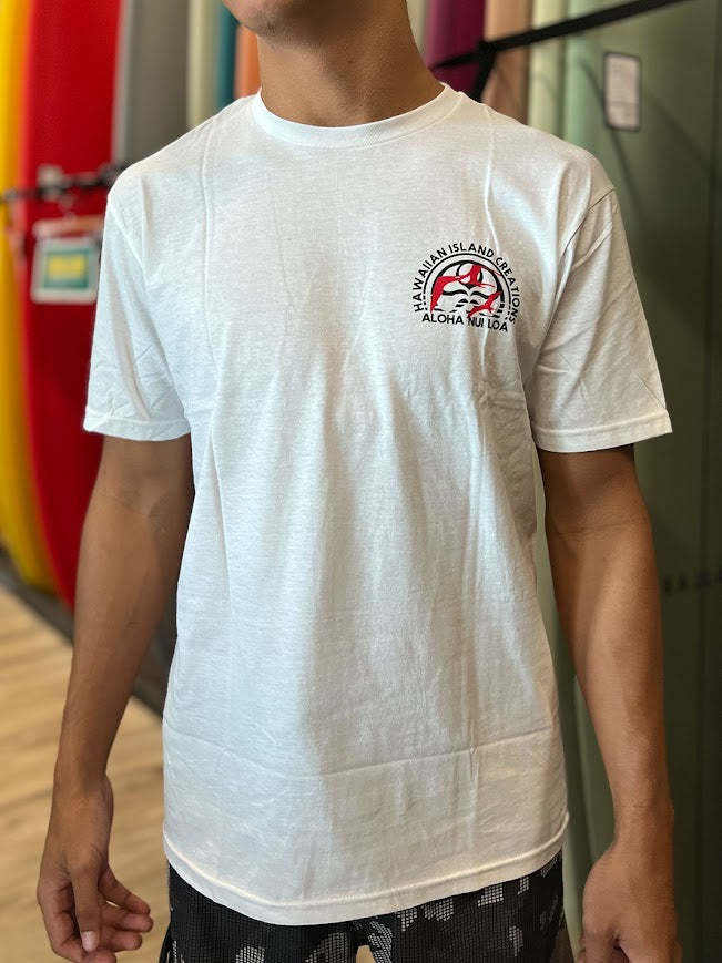 HIC IWA STAMP TEE - WHITE