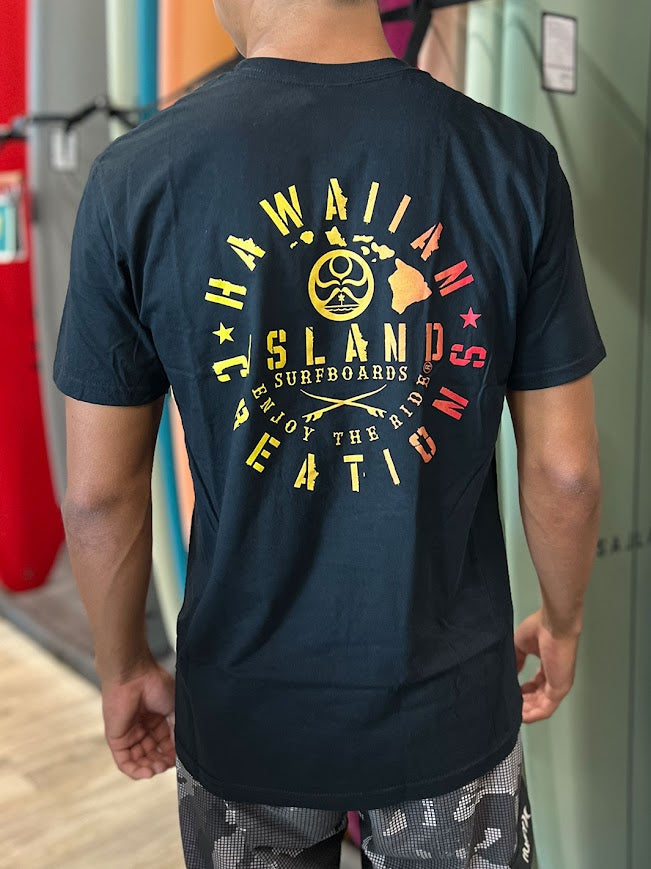 HIC BEDROCK TEE - BLACK