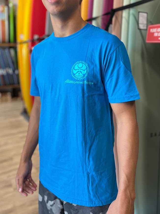 HIC SPINNING WHEEL TEE - SAPHIRE