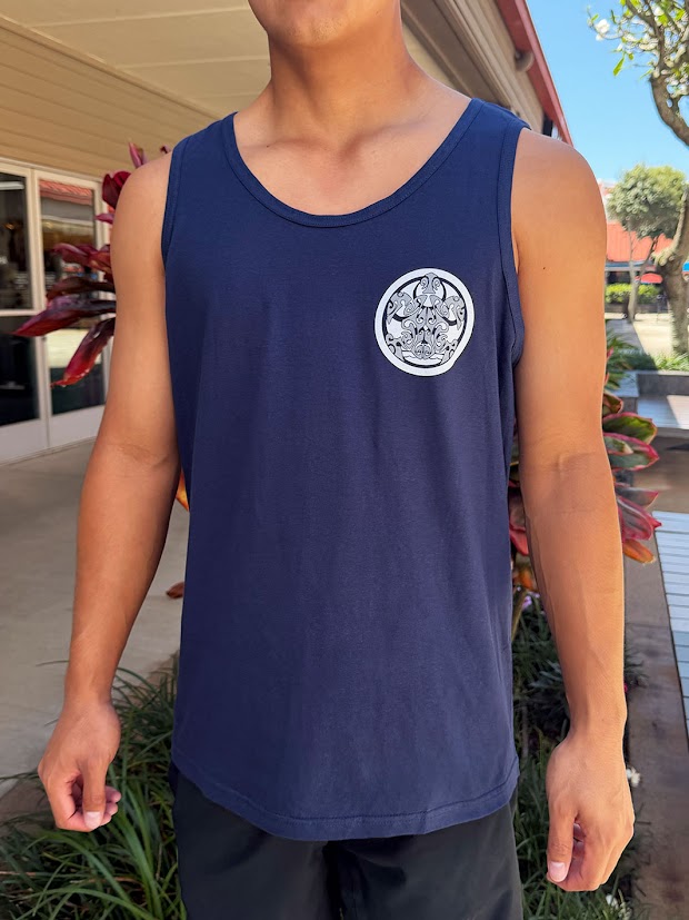 HIC NEON HONU TANK - NAVY