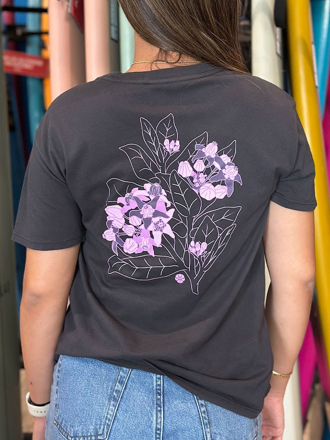 HIC PUA KALAUNU BF WOMENS TEE - BLACK