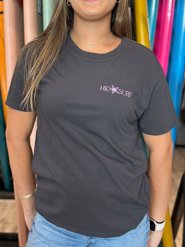 HIC PUA KALAUNU BF WOMENS TEE - BLACK