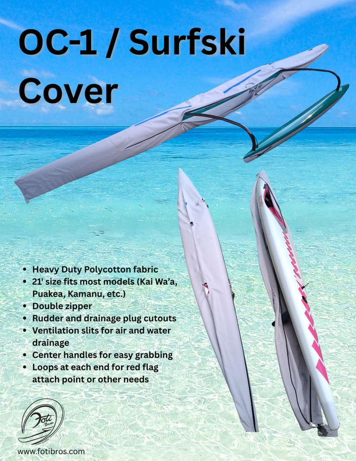 FOTI BROS OC1 CANOE HULL COVER