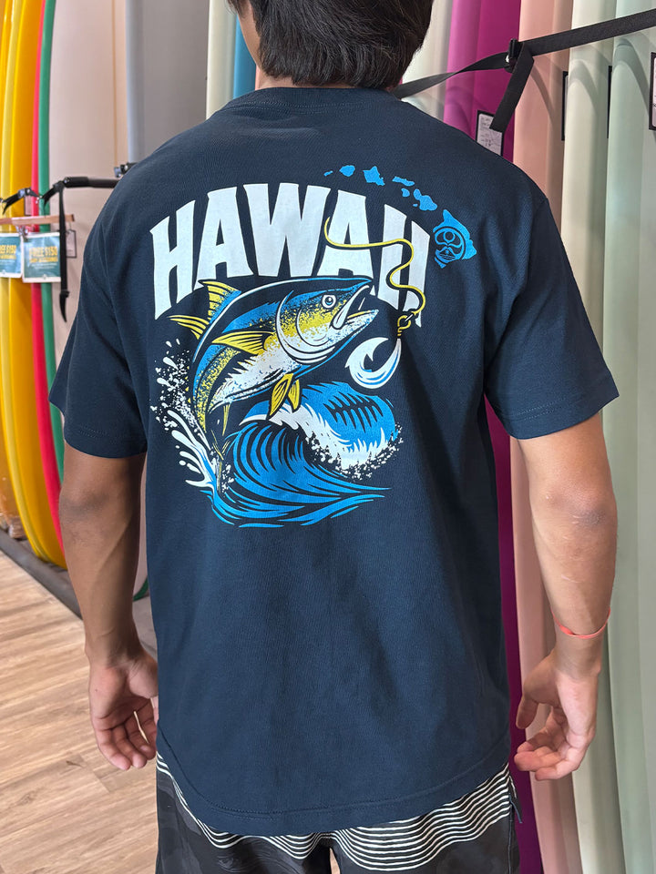 HIC TUNA WAVE TEE - NAVY