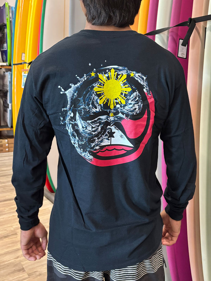 HIC MAJESTICS LONG SLEEVE TEE - BLACK