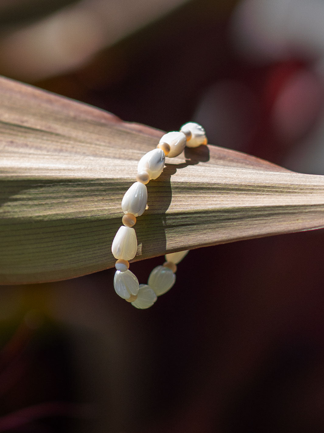 LOTUS AND LUNA X HIC PIKAKE ELASTIC BRACELET - PIKAKE