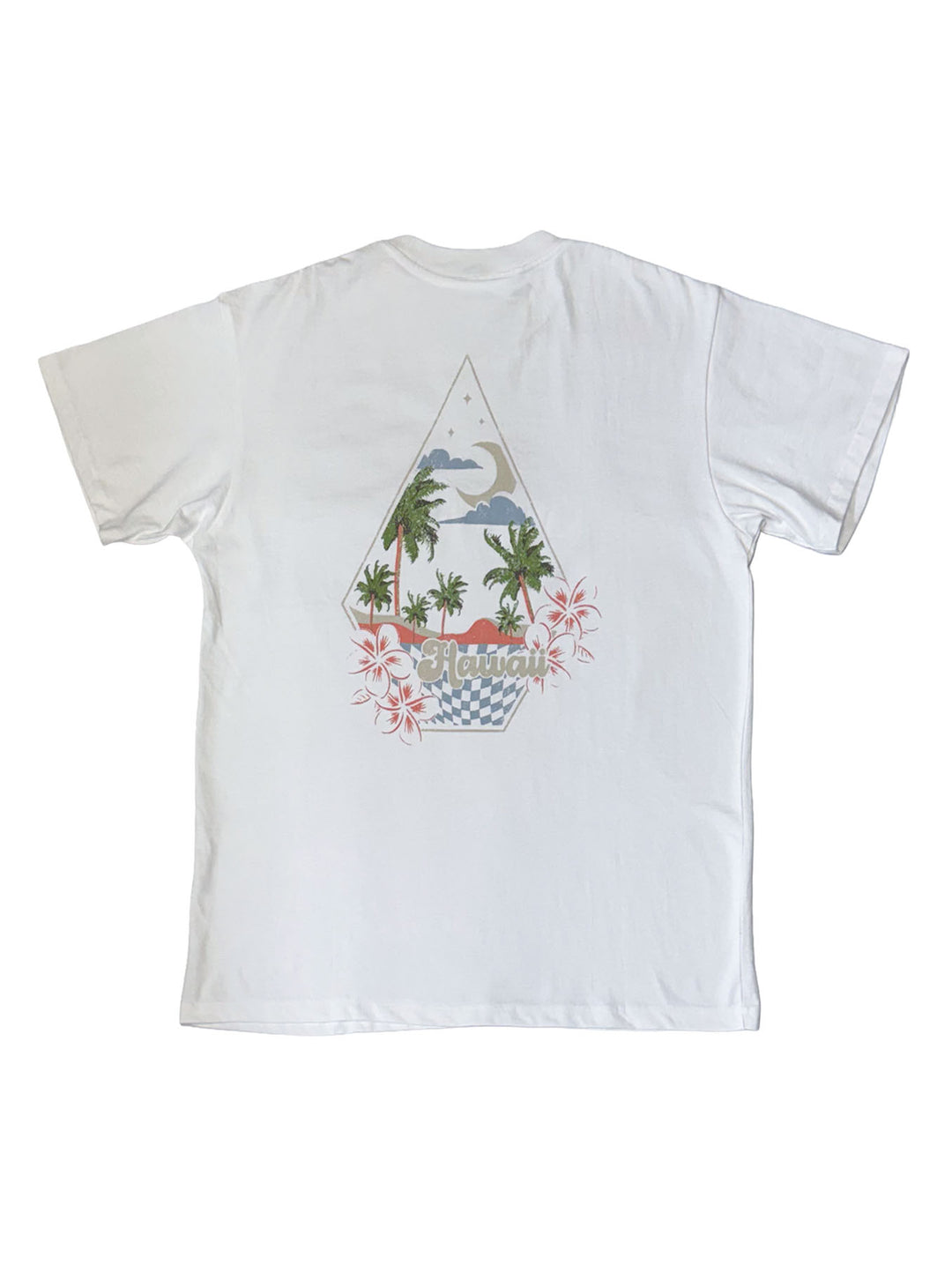 VOLCOM PRISM STONES THROW WOMENS TEE - WHITE