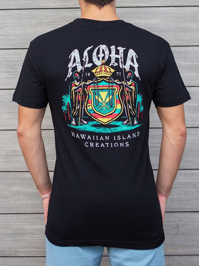 HIC PROTECT THE CREST TEE - BLACK