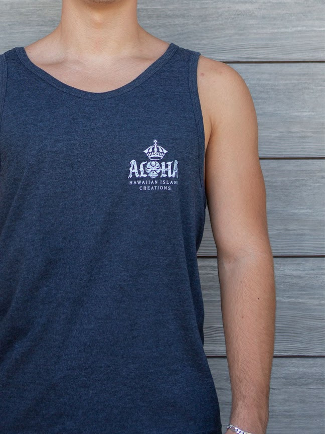 HIC PROTECT THE CREST TANK - CHARCOAL HEATHER