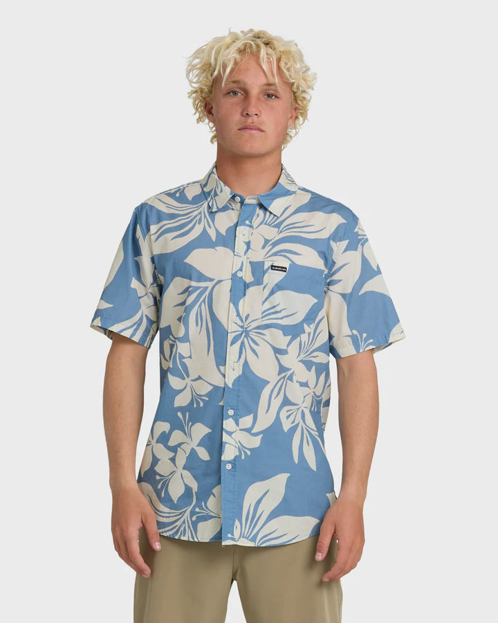 QUIKSILVER KAILUA CLASSIC WOVEN - LIGHT BLUE (RVB)
