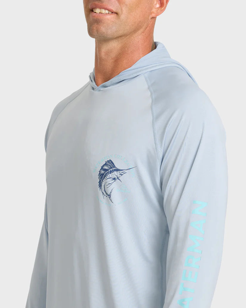 QUIKSILVER MARLEY HOODY LYCRA - SKYWAY (SWY)