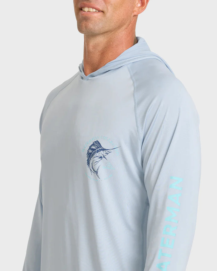 QUIKSILVER MARLEY HOODY LYCRA - SKYWAY (SWY)