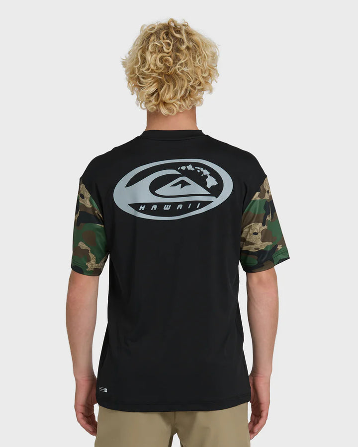 QUIKSILVER HI EVERYDAY SURF SHIRT - CAMO (AMO)
