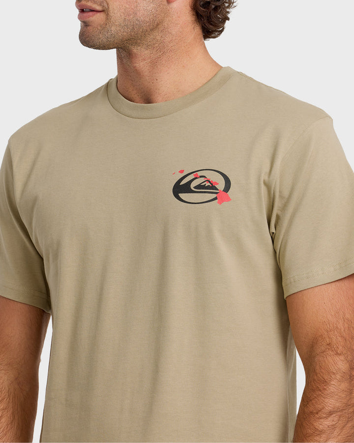 QUIKSILVER HI QUIKI ISLANDS TEE - SENECA ROCK