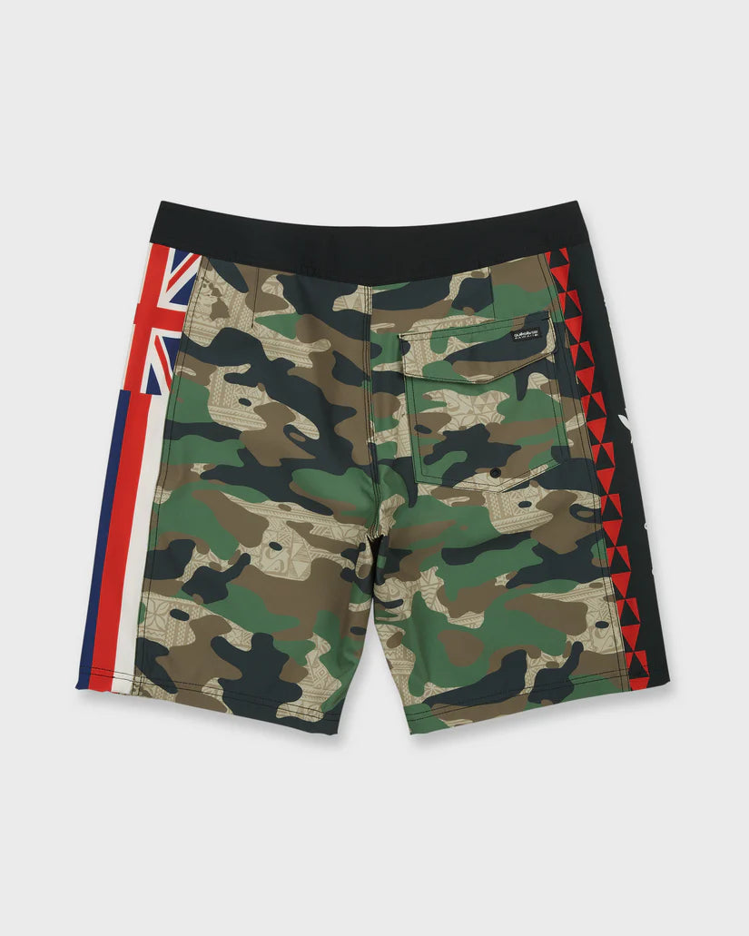 QUIKSILVER HI TRADES 20" BOARDSHORT - CAMO (GRA0)