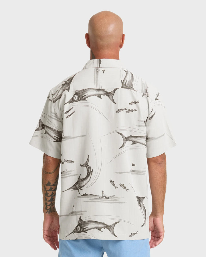 QUIKSILVER FISH ON WATERMAN WOVEN - HIGH RISE (HHR)