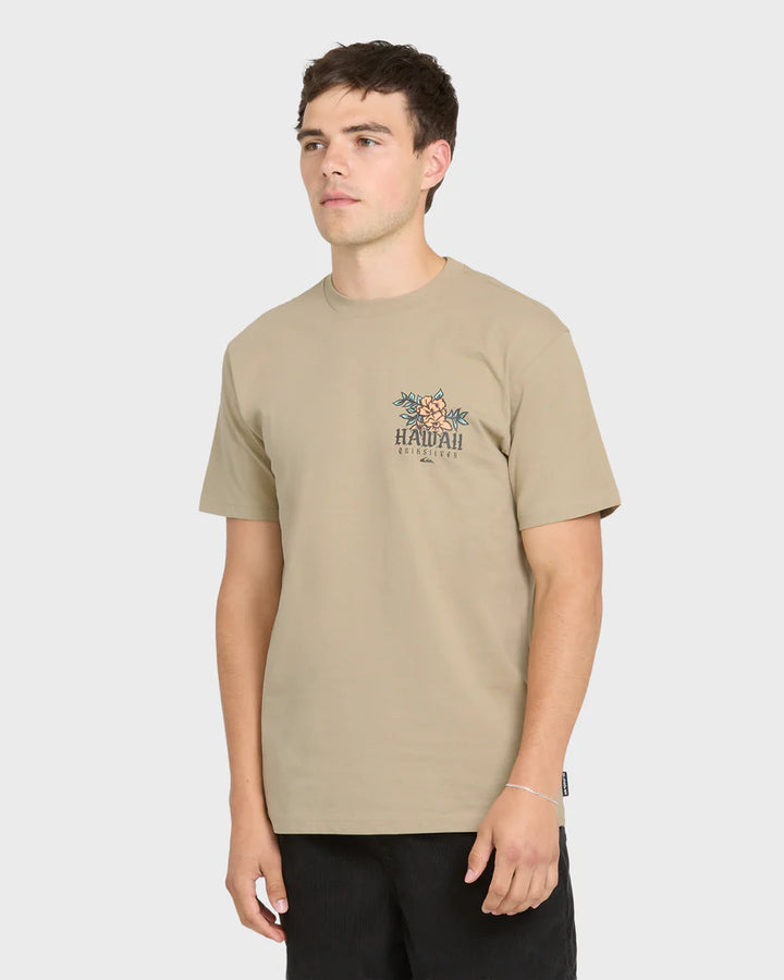 QUIKSILVER HI DA ROOSTER TEE - SENECA ROCK (SRO)