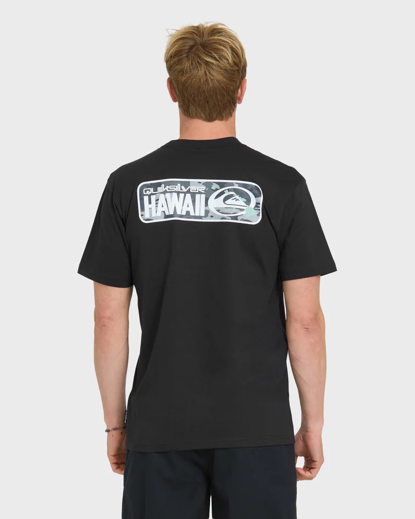 QUIKSILVER HI PATCH TEE - BLACK