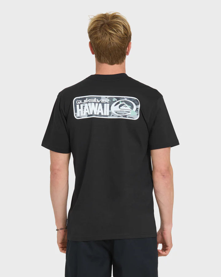 QUIKSILVER HI PATCH TEE - BLACK