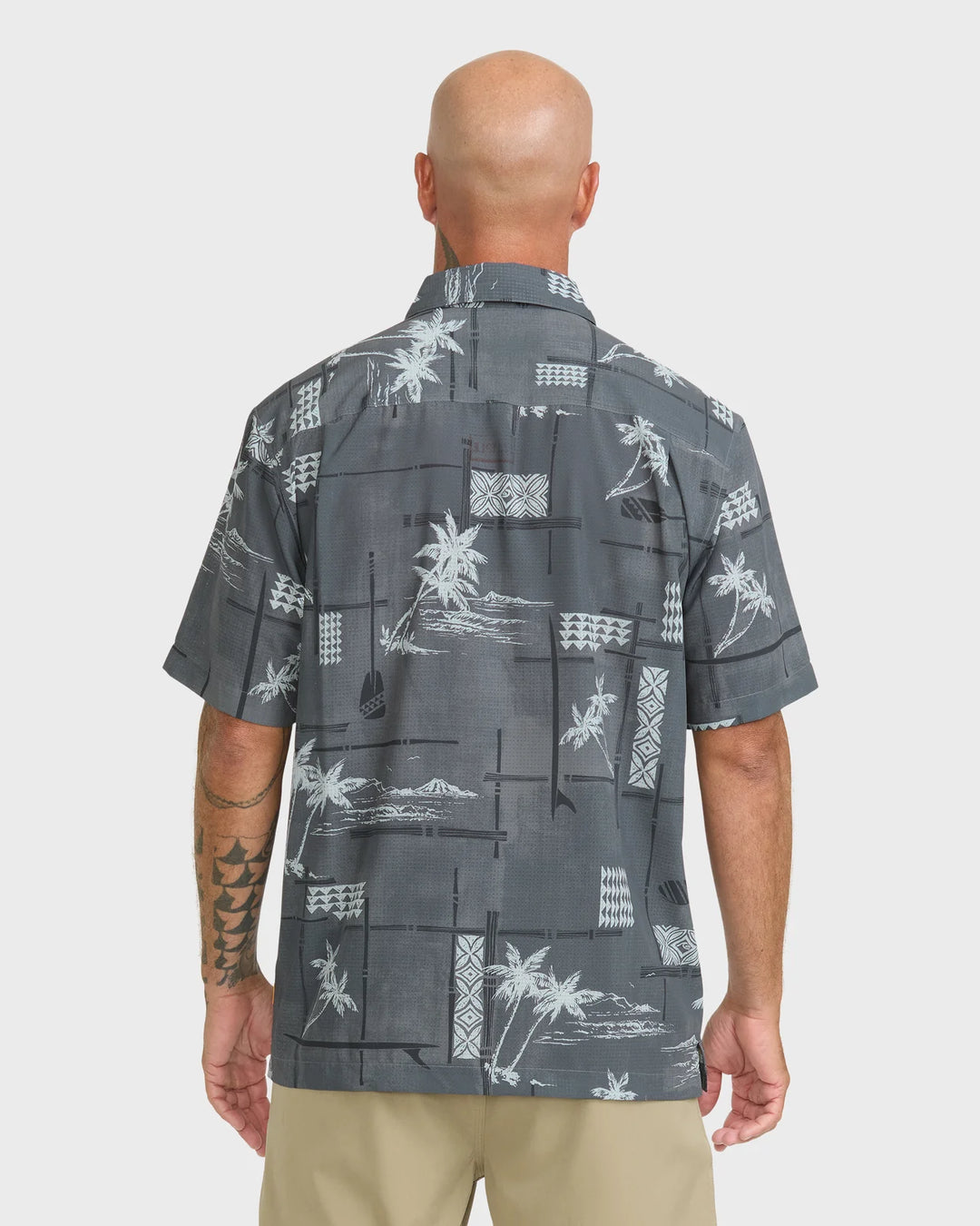 QUIKSILVER ISLAND TIME WOVEN - PHANTOM (PHT)