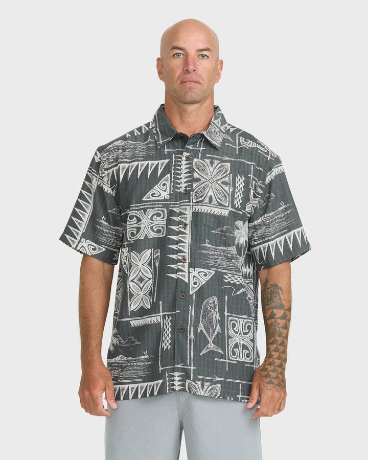 QUIKSILVER WATERMAN OHANA BAY WOVEN - PHANTOM (PHT)