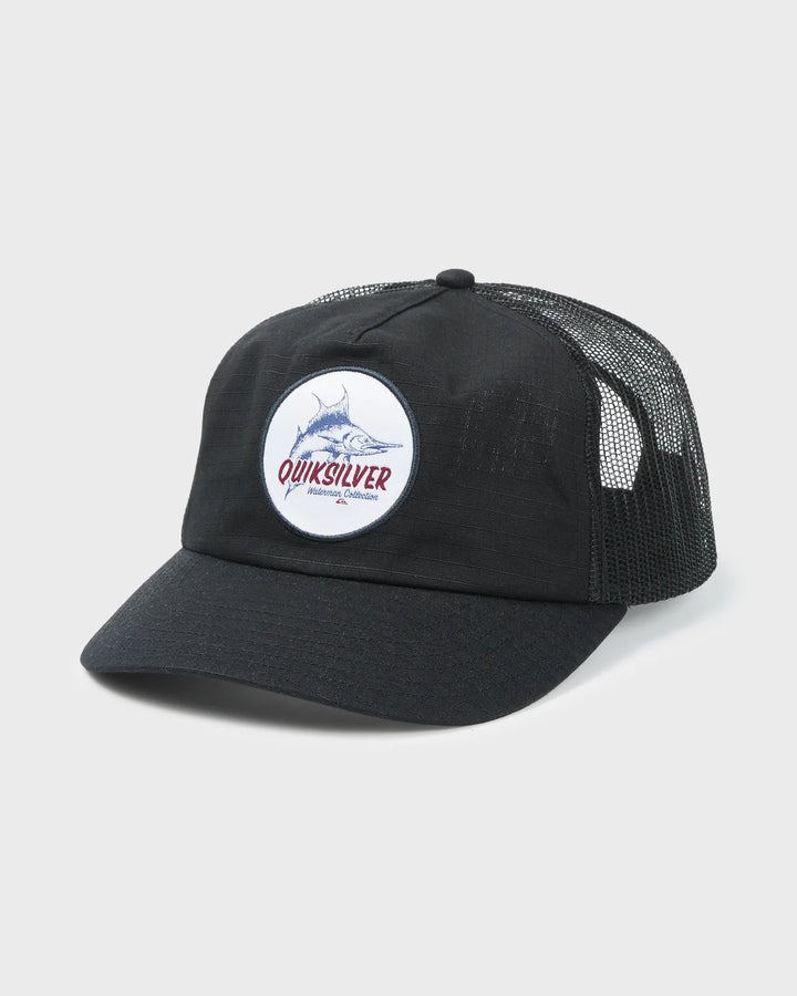 QUIKSILVER WATERMAN HOOK TRUCKER - BLACK