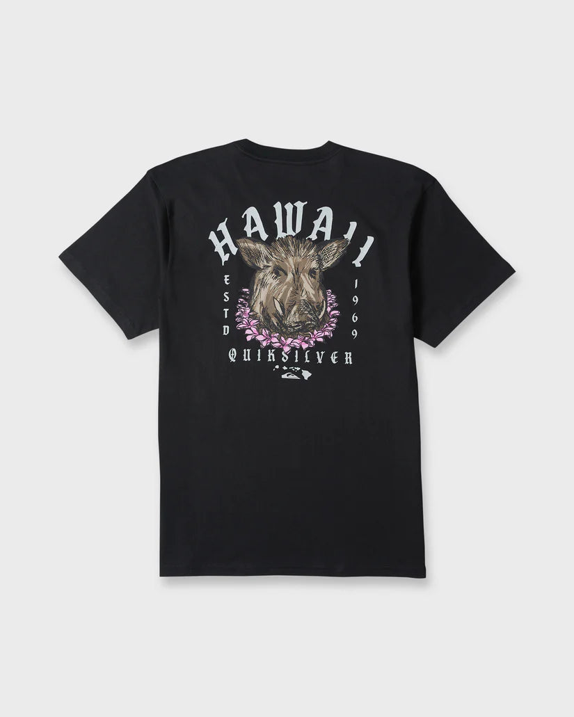 QUIKSILVER HI KALUA TEE - BLACK