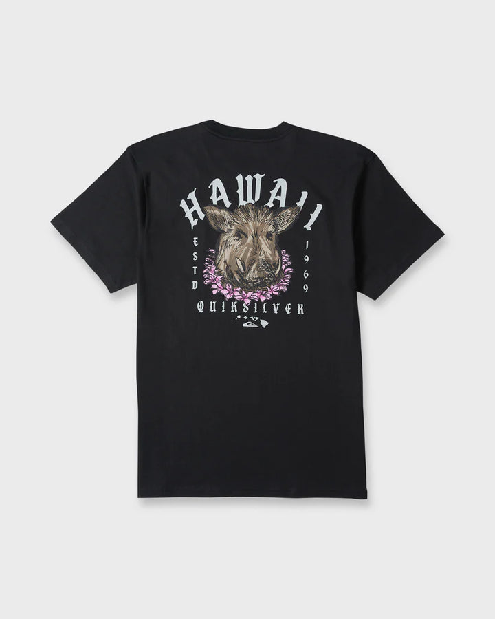 QUIKSILVER HI KALUA TEE - BLACK