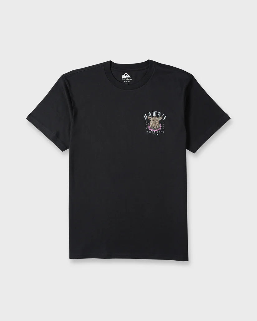 QUIKSILVER HI KALUA TEE - BLACK